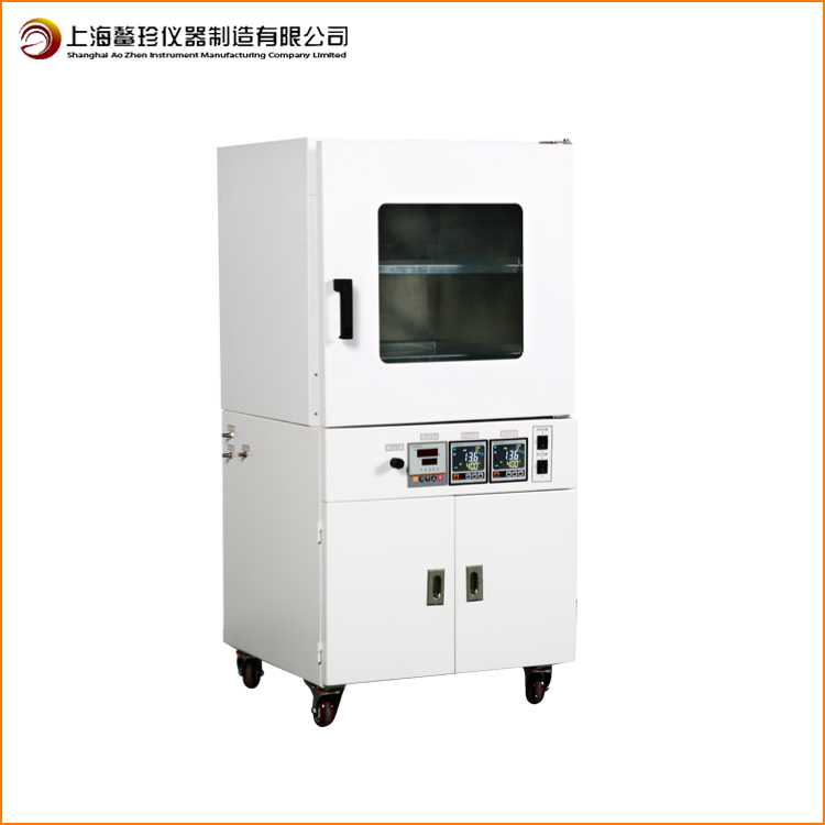 上海鰲珍DZS-6020L系列真空干燥箱立式真空度數(shù)顯粉末干燥真空箱